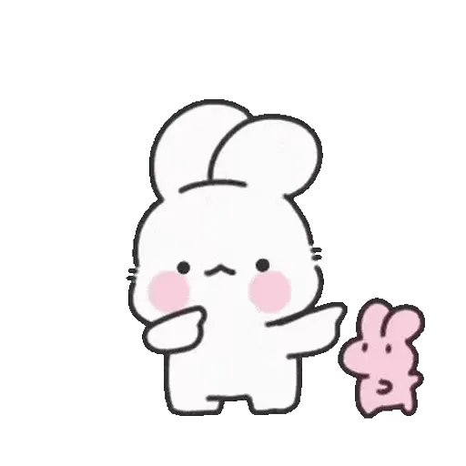 CUTE BABY RABBIT MOONGJI💗✨🐰 4