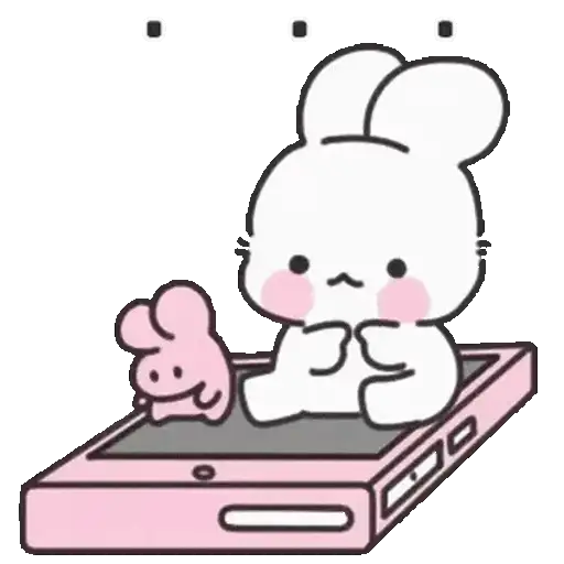 CUTE BABY RABBIT MOONGJI💗✨🐰 3