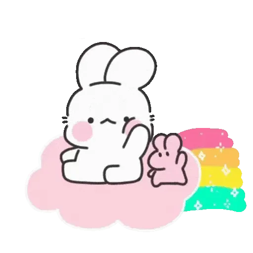 CUTE BABY RABBIT MOONGJI💗✨🐰