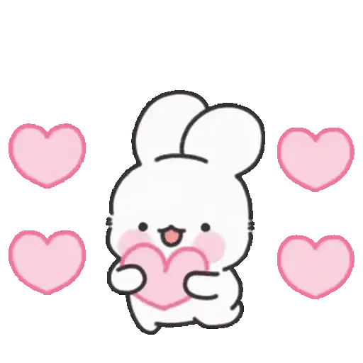 CUTE BABY RABBIT MOONGJI💗✨🐰 8