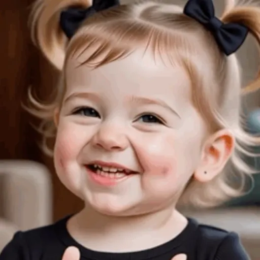 Cute baby reaction/dance 🎀✨ 1