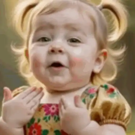 Cute baby reaction/dance 🎀✨ 6