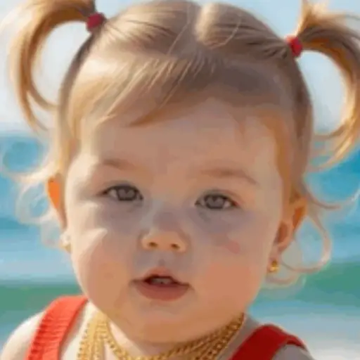 Cute baby reaction/dance 🎀✨ 8