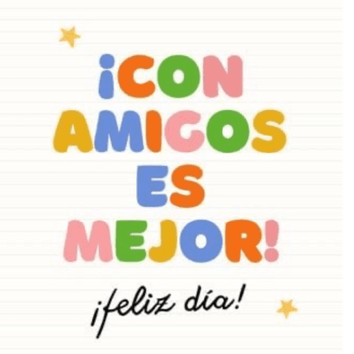 DÍA DEL AMIGO ✨🌈💗 2