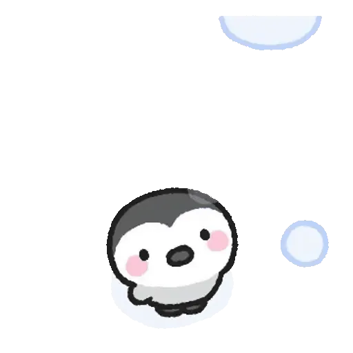 Un pingüino en invierno❄️🐧