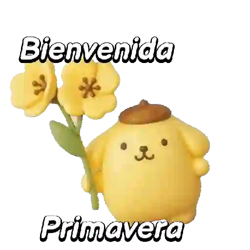 Pompompurin Flores Amarillas 🌻