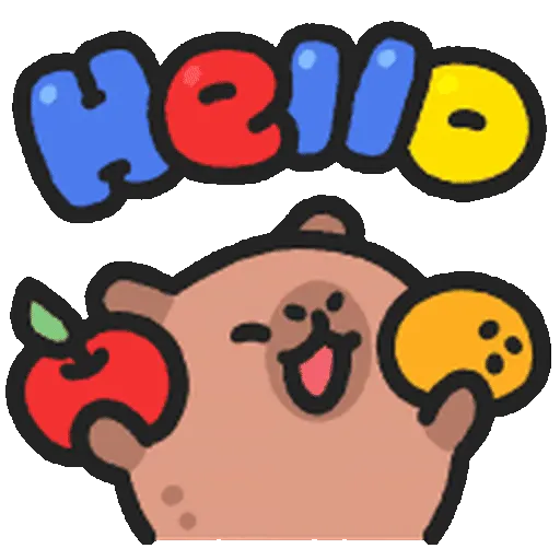Hello Kitty y Capybara 🎀✨🐾