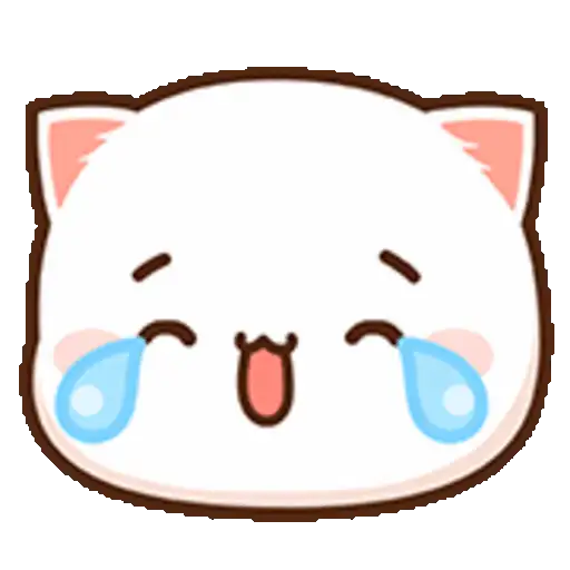 Peach Cat Emoji 20