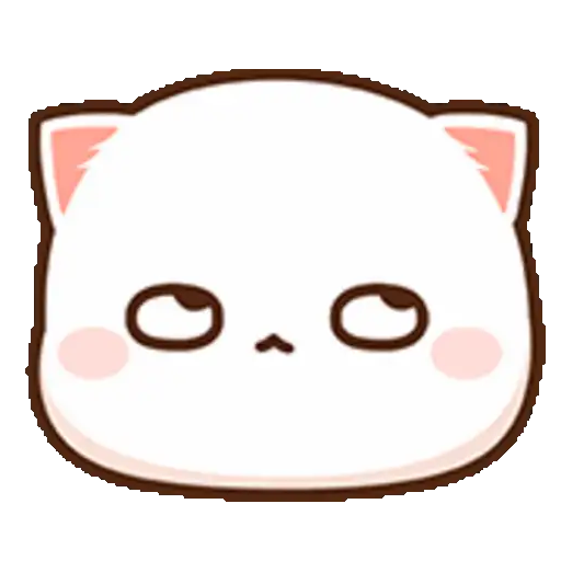 Peach Cat Emoji 12