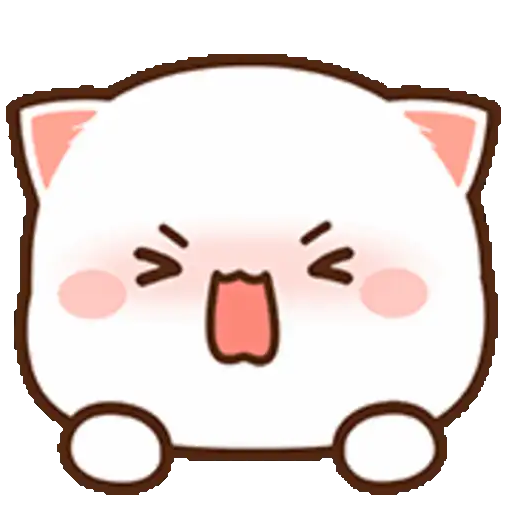 Peach Cat Emoji 29