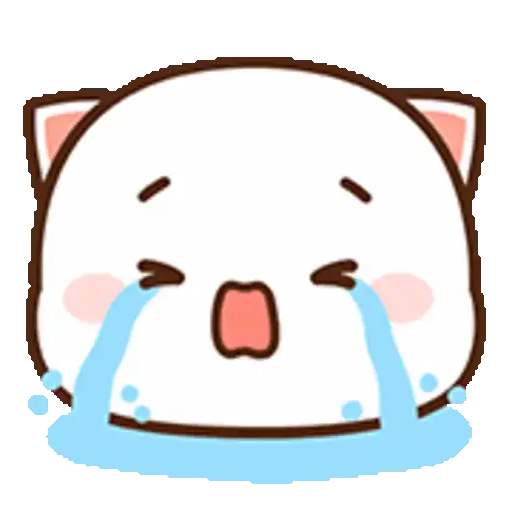 Peach Cat Emoji 15