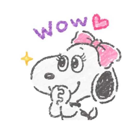 ♡Belle Snoopy Animated♡ 8