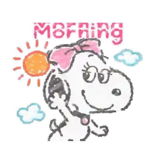 ♡Belle Snoopy Animated♡ 23
