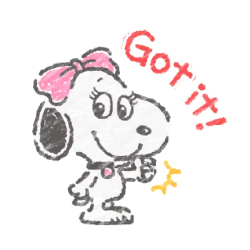 ♡Belle Snoopy Animated♡ 12