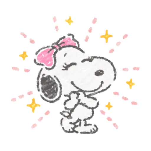 ♡Belle Snoopy Animated♡ 2