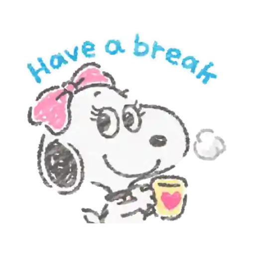 ♡Belle Snoopy Animated♡ 1