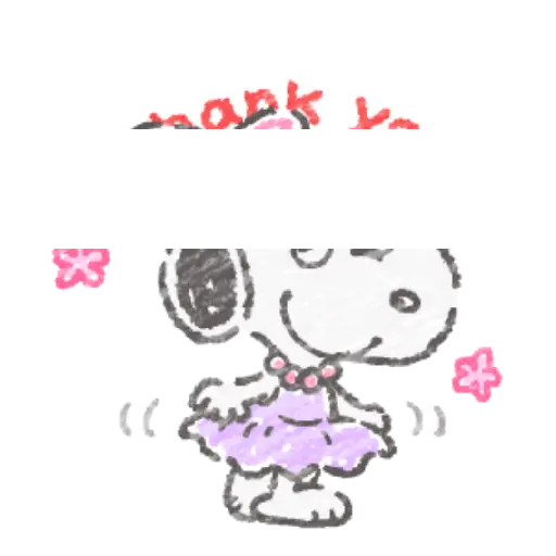 ♡Belle Snoopy Animated♡ 4