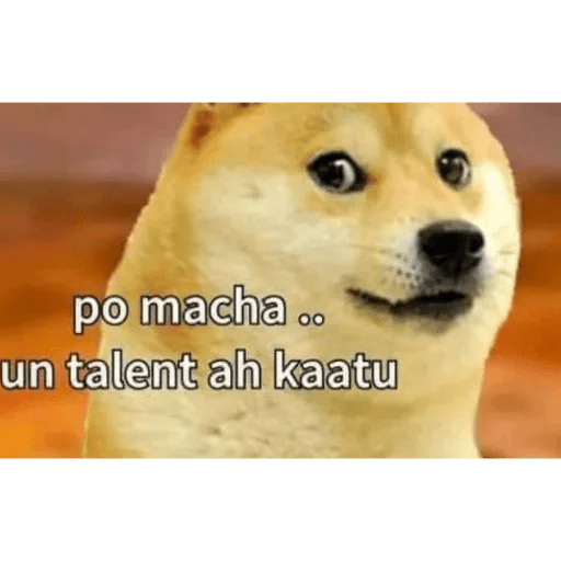 Cheems tamil stickers doge 5