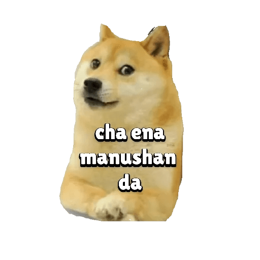 Cheems tamil stickers doge 2