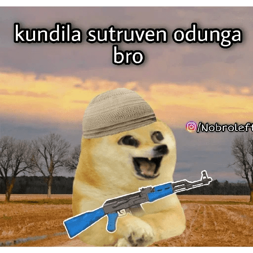 Cheems tamil stickers doge 3