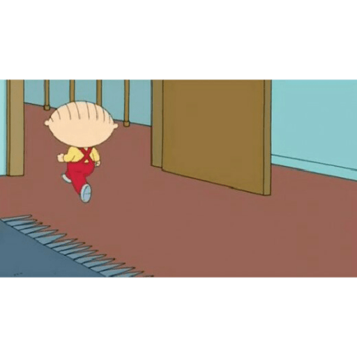 Stewie sale corriendo 2