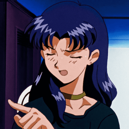 Misato evangelion' ! 💜 6