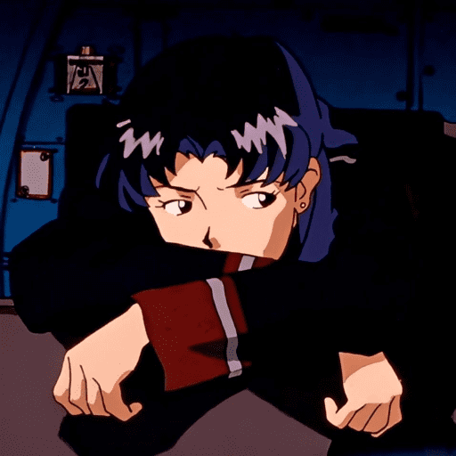 Misato evangelion' ! 💜 3