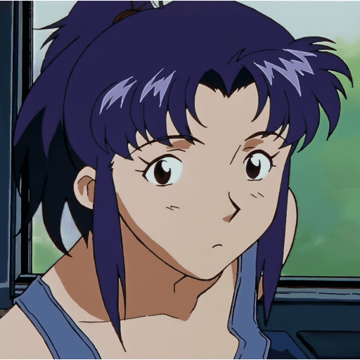 Misato evangelion' ! 💜 14