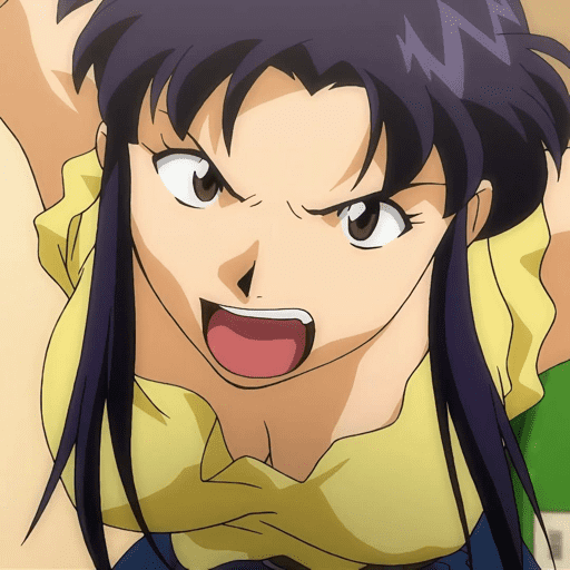 Misato evangelion' ! 💜 17