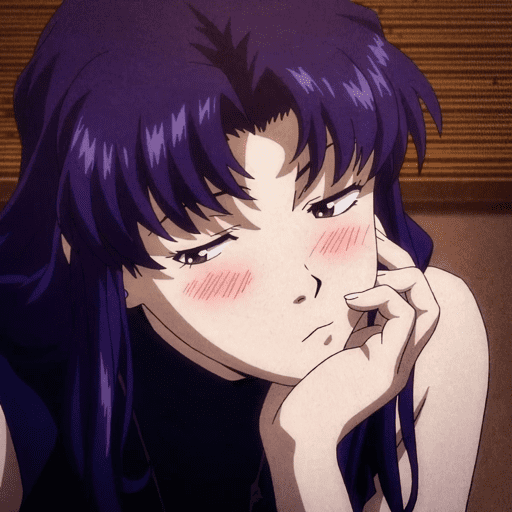 Misato evangelion' ! 💜 8