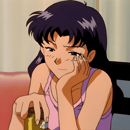 Misato evangelion' ! 💜 1