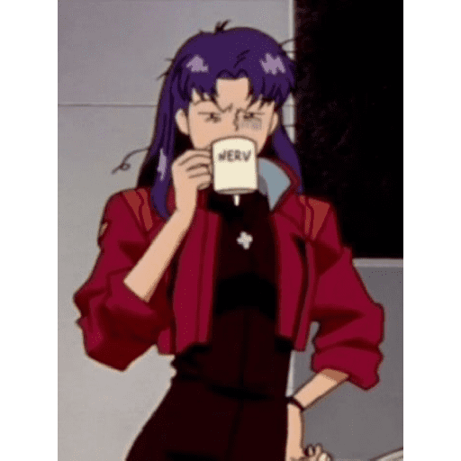 Misato evangelion' ! 💜 26