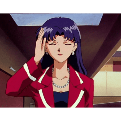 Misato evangelion' ! 💜 23