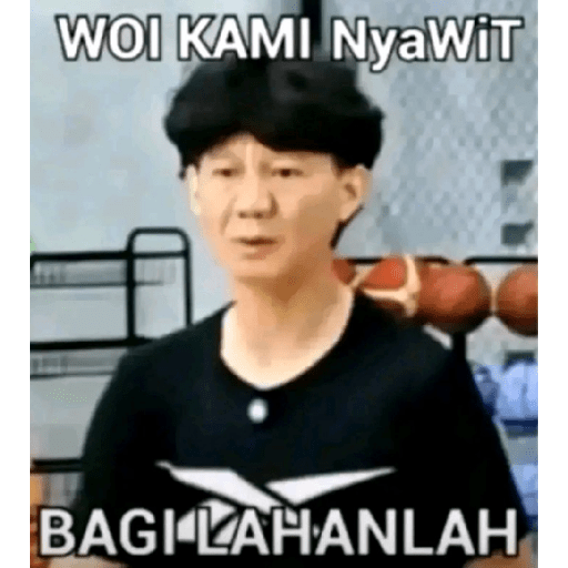Stiker meme random  2