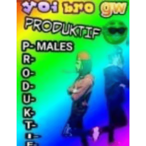 Stiker meme random  27