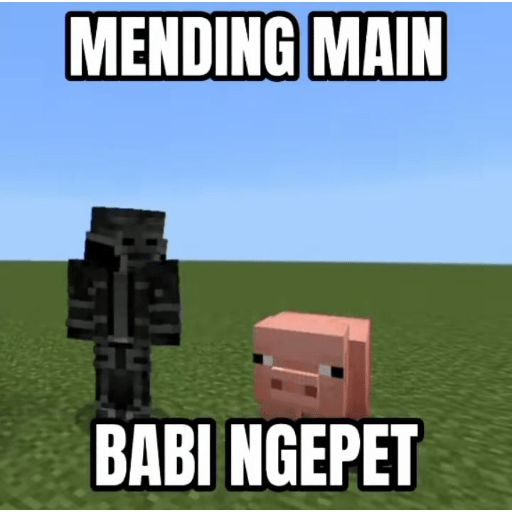 Stiker meme random  8