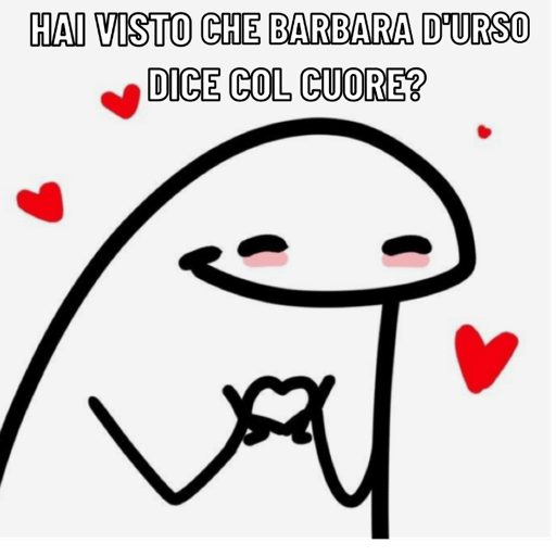 Barbara D’Urso dice col ❤️ 1