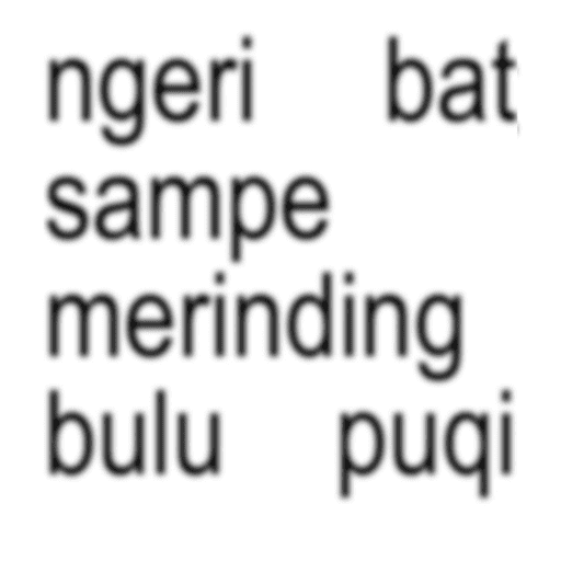 Kata kata imut 12