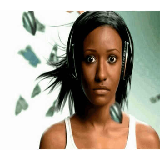 Headphones girl from tiktok 1