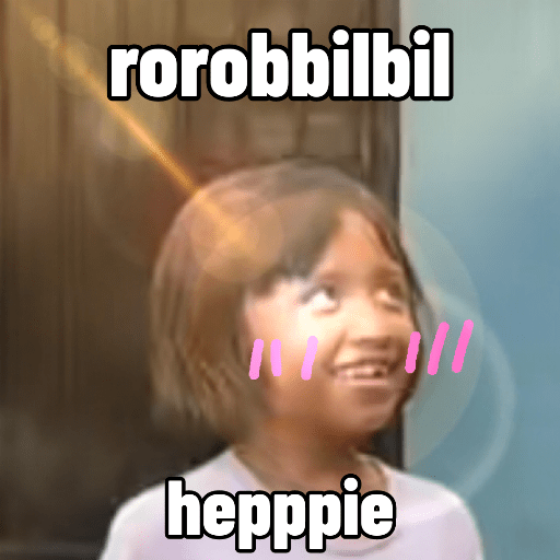 Rorobbilbil😍😍 2
