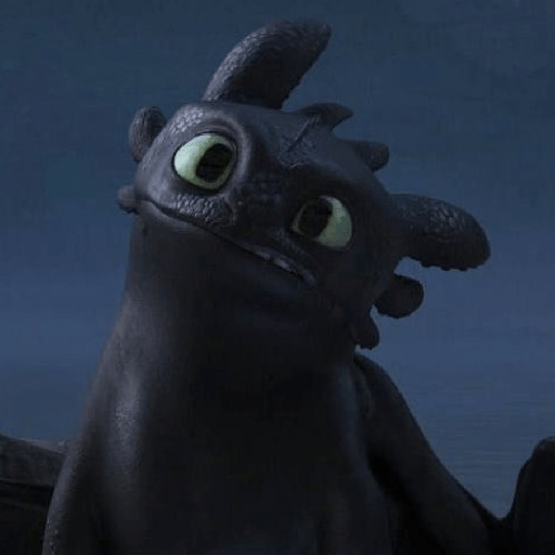Chimuelo / toothless 3