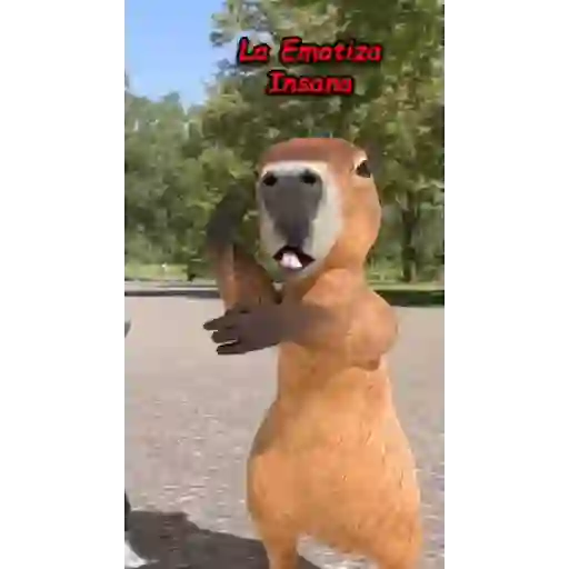 Emotisa insana del capibara 1