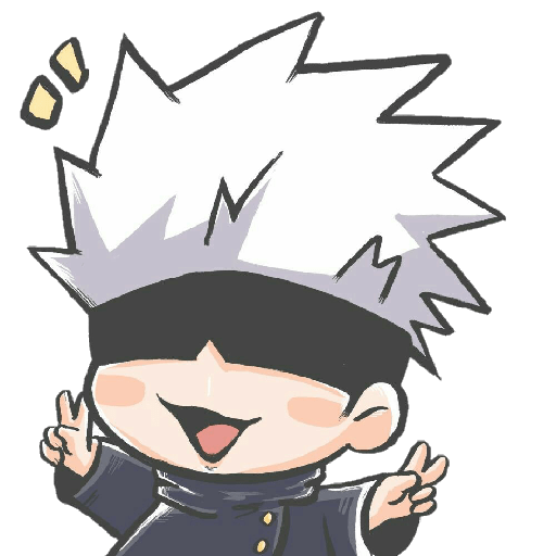 Gojo satoru stickers 12