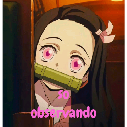 Nezuko observando