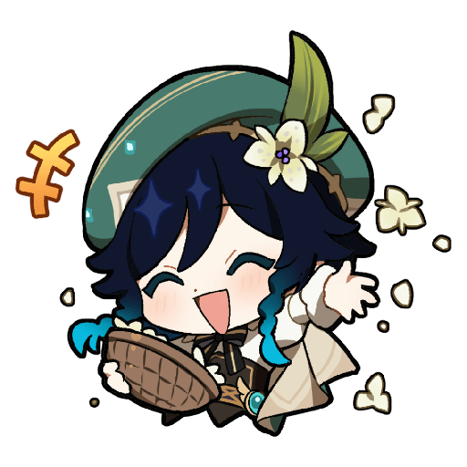 Venti Stickers Hoyolab 4