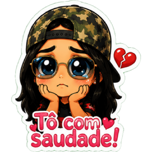 Saudades e te quero 19