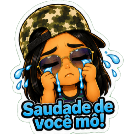 Saudades e te quero 8