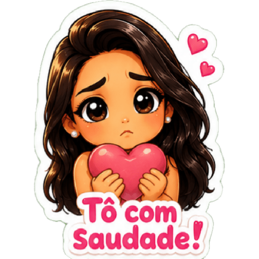 Saudades e te quero 13