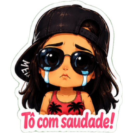 Saudades e te quero 16