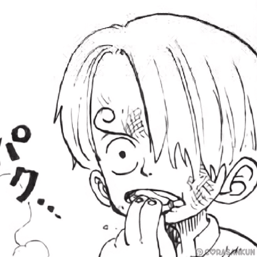 Sanji manga  4
